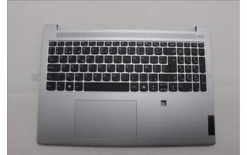 Lenovo 5CB1N92832 C-Cover with keyboard, Belgian, Cloud Grey, Non-Backlight, Fingerprint, UK