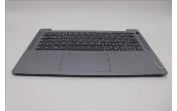 Lenovo 5CB1N94677 C-Cover with keyboard, German, Arctic Grey, Non-Backlight, UK