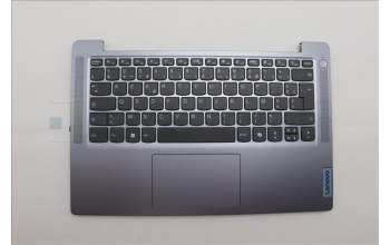 Lenovo 5CB1N94706 C-Cover with keyboard, French, Arctic Grey, Non-Backlight, Non-Fingerprint, US