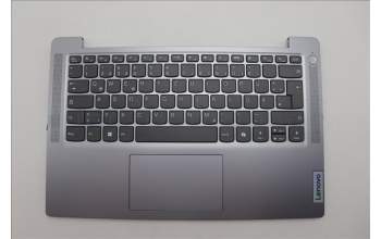 Lenovo 5CB1N94707 C-Cover with keyboard, German, Arctic Grey, Non-Backlight, Non-Fingerprint, UK