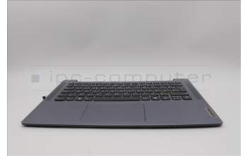 Lenovo 5CB1N94714 C-Cover with keyboard, Belgian, Arctic Grey, Non-Backlight, Non-Fingerprint, UK