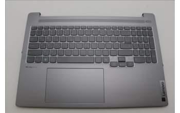 Lenovo 5CB1N95013 C-Cover with keyboard, Hebrew, Arctic Grey, US