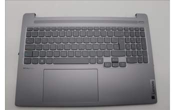 Lenovo 5CB1N95023 C-Cover with keyboard, Slovenian, Arctic Grey, UK