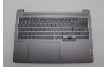 Lenovo 5CB1N95033 C-Cover with keyboard, Bulgarian, Arctic Grey, UK
