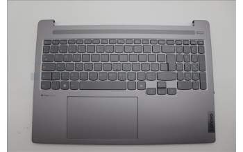 Lenovo 5CB1N95047 C-Cover with keyboard, Italian, Arctic Grey, UK