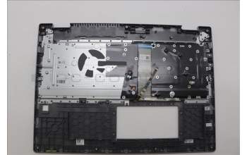 Lenovo 5CB1N95064 C-Cover with keyboard, UK English, Luna Grey, Fingerprint, UK