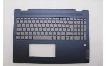Lenovo 5CB1N95107 C-Cover with keyboard, German, Cosmic Blue, Fingerprint, UK