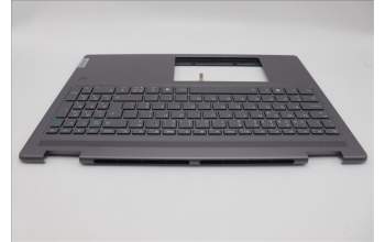 Lenovo 5CB1N95141 C-Cover with keyboard, Portuguese, Storm Grey, FingerPrint, UK