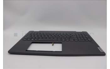 Lenovo 5CB1N95150 C-Cover with keyboard, US English Euro, Storm Grey, FingerPrint, US
