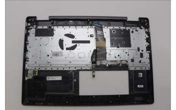 Lenovo 5CB1N95155 C-Cover with keyboard, Belgian, Storm Grey, FingerPrint, UK