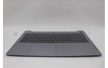 Lenovo 5CB1N95265 C-Cover with keyboard, US English Euro, Arctic Grey, Backlight, Fingerprint, US