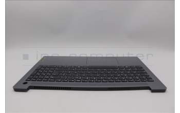 Lenovo 5CB1N95266 C-Cover with keyboard, French, Arctic Grey, Backlight, Fingerprint, US