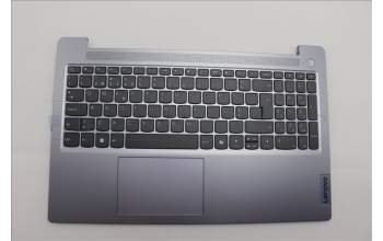 Lenovo 5CB1N95419 C-Cover with keyboard, Portuguese, Arctic Grey, Non-Backlight, UK