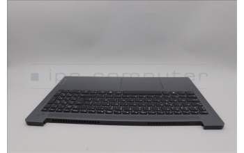 Lenovo 5CB1N95433 C-Cover with keyboard, Belgian, Arctic Grey, Non-Backlight, UK
