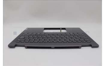 Lenovo 5CB1N95765 C-Cover with keyboard, German, Storm Grey, FingerPrint, UK