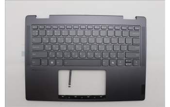 Lenovo 5CB1N96847 C-Cover with keyboard, Ukraine, Storm Grey, Non-FingerPrint, US