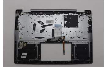 Lenovo 5CB1N96852 C-Cover with keyboard, Italian, Arctic Grey, FingerPrint, UK