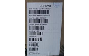 Lenovo 5CB1N96864 C-Cover with keyboard, Switzerland, Arctic Grey, FingerPrint, UK