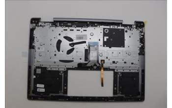 Lenovo 5CB1N96955 C-Cover with keyboard, Ukraine, Arctic Grey, Non-Fingerprint, US