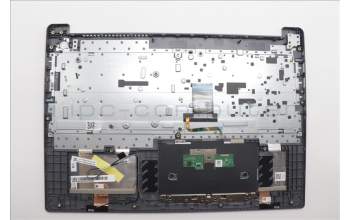 Lenovo 5CB1N97069 C-Cover with keyboard, French, Arctic Grey, Backlight, Fingerprint, US