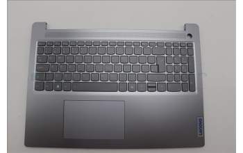 Lenovo 5CB1N97090 C-Cover with keyboard, UK English, Arctic Grey, Backlight, Fingerprint, UK