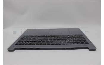 Lenovo 5CB1N97418 C-Cover with keyboard, Switzerland, Arctic Grey, Backlight, Non-Fingerprint, UK