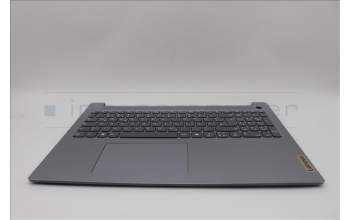 Lenovo 5CB1N97500 C-Cover with keyboard, German, Arctic Grey, Non-Backlight, Fingerprint, UK