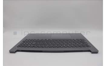 Lenovo 5CB1N97520 C-Cover with keyboard, Spanish, Arctic Grey, Non-Backlight, UK