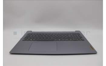 Lenovo 5CB1N97530 C-Cover with keyboard, German, Arctic Grey, Non-Backlight, UK
