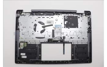 Lenovo 5CB1N97613 C-Cover with keyboard, Hungarian, Storm Grey, Fingerprint, UK