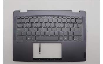 Lenovo 5CB1N97650 C-Cover with keyboard, Portuguese, Storm Grey, Non-FingerPrint, UK
