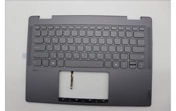 Lenovo 5CB1N97651 C-Cover with keyboard, Russian, Storm Grey, Non-FingerPrint, US