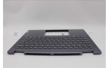 Lenovo 5CB1N97659 C-Cover with keyboard, US English Euro, Storm Grey, Non-FingerPrint, US