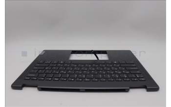 Lenovo 5CB1N98046 C-Cover with keyboard, Ukraine, Storm Grey, Non-FingerPrint, US