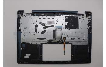 Lenovo 5CB1P00298 C-Cover with keyboard, US English Euro, Tidal Teal, Non-FingerPrint, US