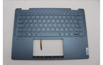Lenovo 5CB1P00300 C-Cover with keyboard, Czech Slovakian, Tidal Teal, Non-Fingerprint, UK
