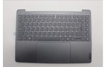 Lenovo 5CB1P00314 C-Cover with keyboard, Czech Slovakian, Luna Grey, UK