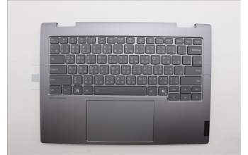 Lenovo 5CB1P00570 C-Cover with keyboard, Traditional Chinese, Luna Grey, Backlight, US