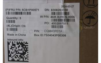 Lenovo 5CB1P00571 COVER Upper Case ASM_UKE W 21MX LG BL