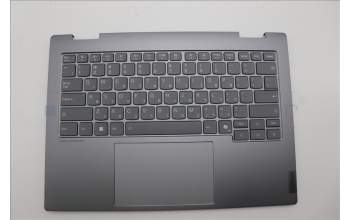 Lenovo 5CB1P00579 C-Cover with keyboard, Hebrew, Luna Grey, Backlight, US