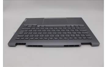 Lenovo 5CB1P00594 C-Cover with keyboard, Portuguese, Luna Grey, Backlight, UK