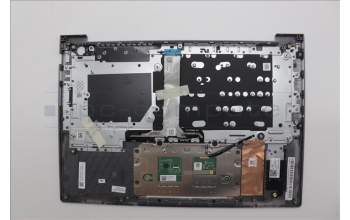 Lenovo 5CB1P00815 C-Cover with keyboard, Bulgarian, Arctic Grey, Backlight, UK