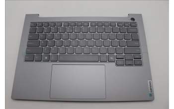 Lenovo 5CB1P00818 C-Cover with keyboard,US English Euro,Arctic Grey,Backlight