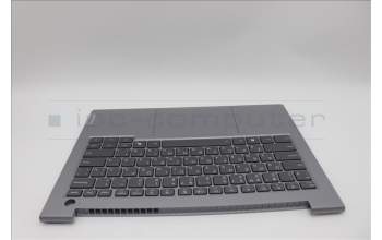 Lenovo 5CB1P00833 C-Cover with keyboard, Russian, Arctic Grey, Backlight, US