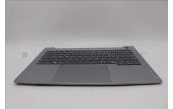 Lenovo 5CB1P00849 C-Cover with keyboard, English, Arctic Grey, US