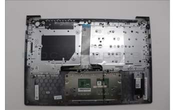 Lenovo 5CB1P00874 C-Cover with keyboard, Belgian, Arctic Grey, Backlight, UK