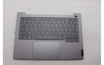 Lenovo 5CB1P00881 C-Cover with keyboard, French Arabic, Arctic Grey, Backlight, UK