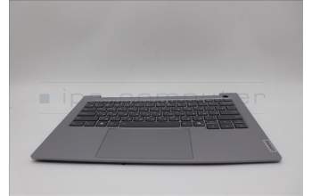 Lenovo 5CB1P00894 C-Cover with keyboard, Russian, Arctic Grey, Backlight, US