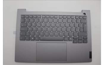 Lenovo 5CB1P00897 C-Cover with keyboard,Switzerland,Arctic Grey,Backlight