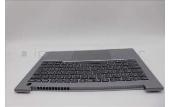 Lenovo 5CB1P00897 C-Cover with keyboard, Switzerland, Arctic Grey, Backlight, UK